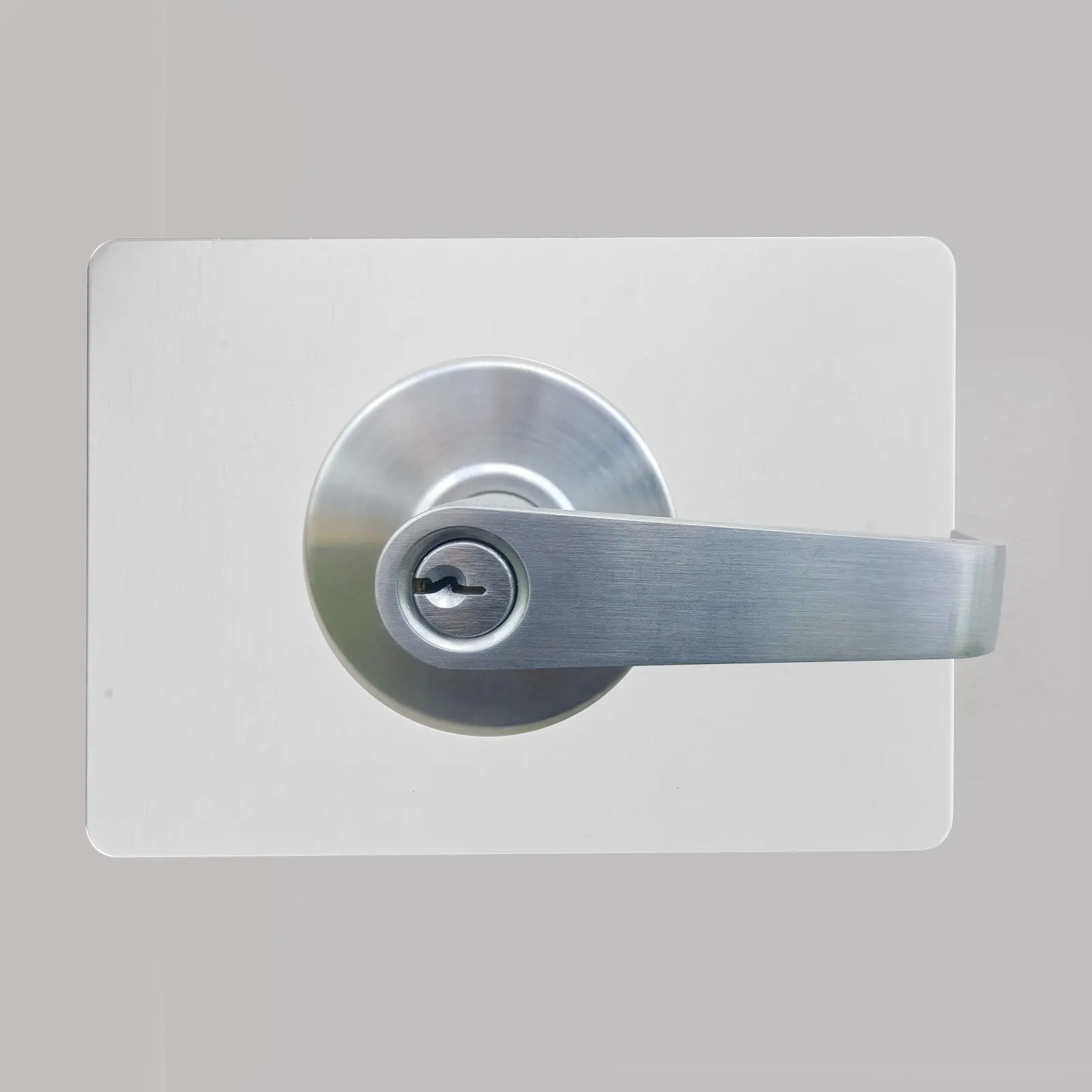 

6pcs Door Lock Repair Plates Stainless Steel Door Hole Filler For Home Office Hotel Use Deadbolt Plate