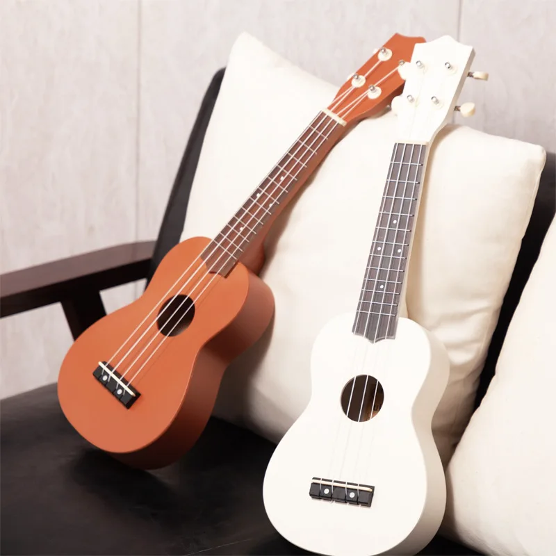 Color Carbon Fiber Ukulele, Playable Beginner Mini Guitar, 21 Inch & 23 Inch Ukelele Entry Musical Instrument
