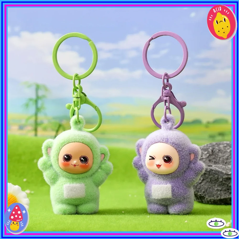 Hot Small Pendants Trendy Gifts Cute Dolls Couple Schoolbags And Pendants Four Color Series Cartoon Keychains
