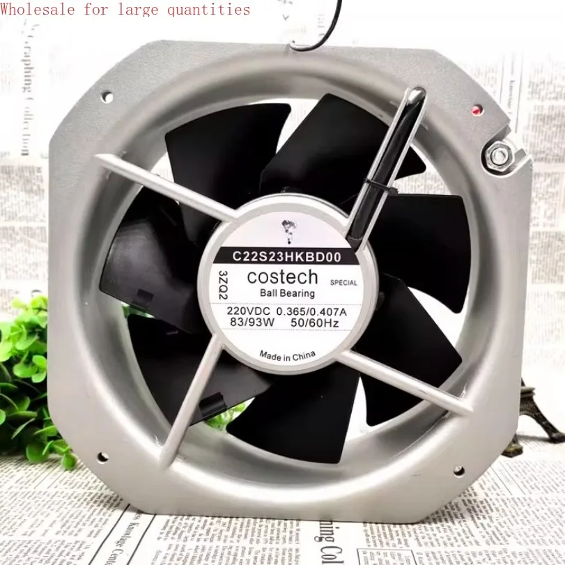 

For COSTECH C22S23HKBD00 220V C22S12HKBD00 115V 22580 Full Metal Fan