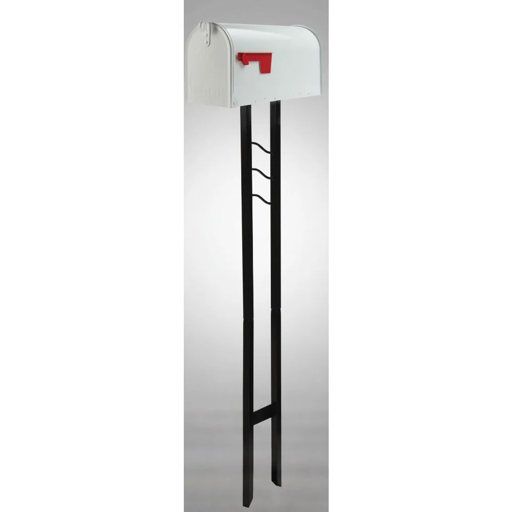 

Weatherproof Steel Mailbox with Post - USPS Approved Outdoor Curbside Mailbox for Home Delivery, Medium Size