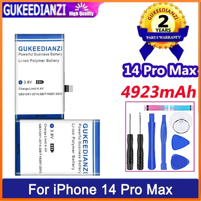 

14 Pro Max Mobile Phone Battery For Apple iPhone 14 Pro Max 4923mAh High Capacity