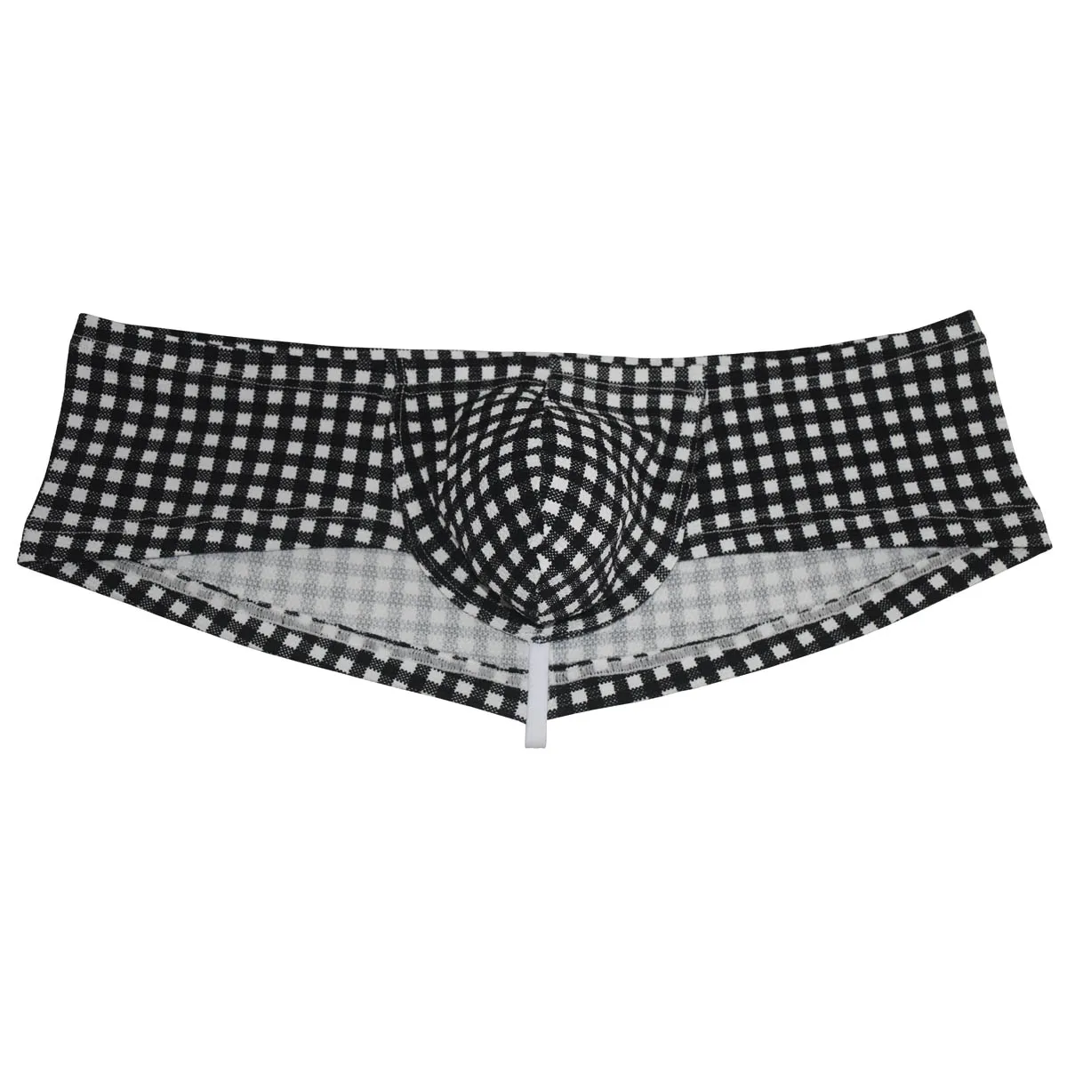 

Трусы-бикини Cheeky, мужские стринги, нижнее белье, улучшающая сумка, микро-боксеры, мужские трусы-слипы с низкой посадкой и высокими штанинами, пляжные плавки