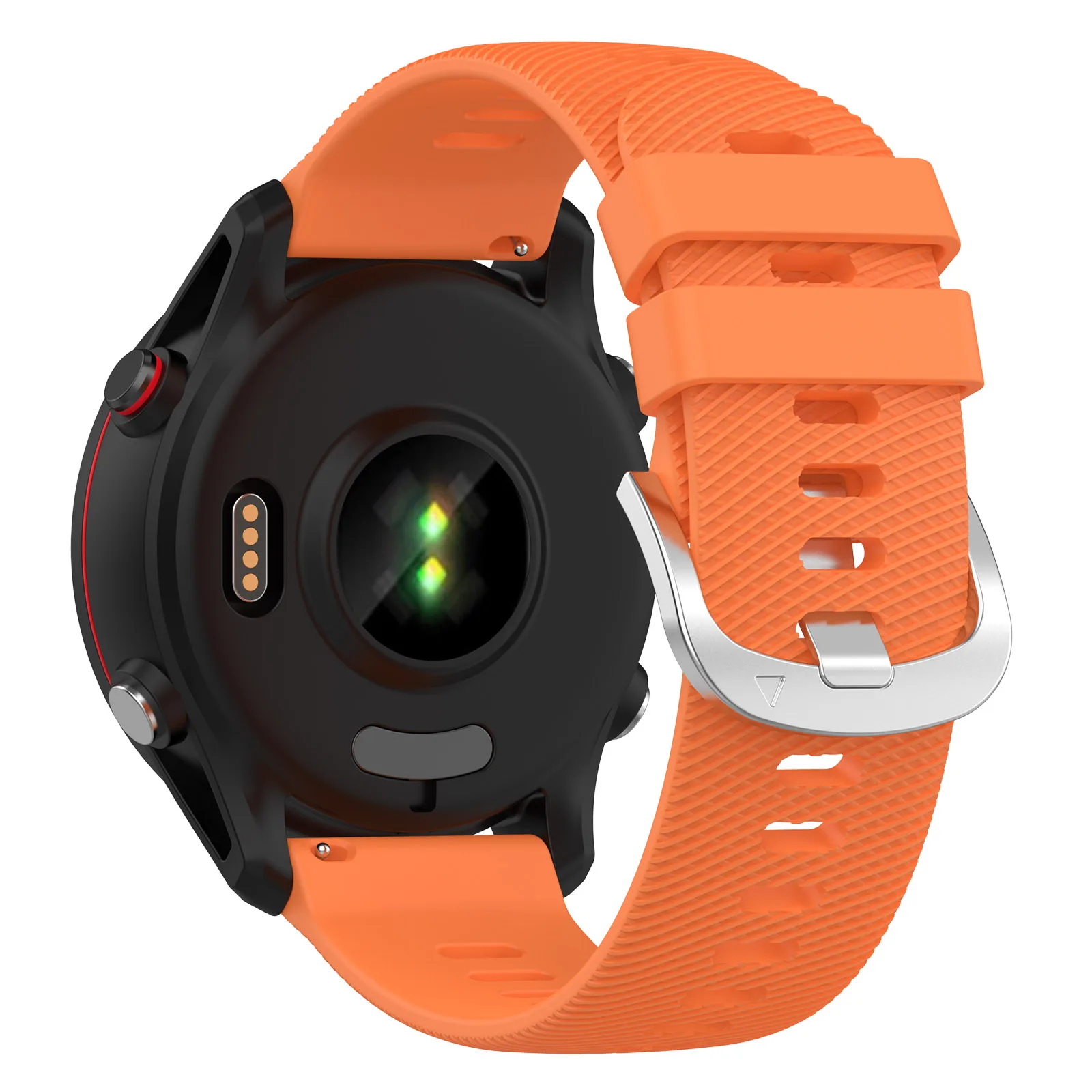 Correa de silicona para reloj inteligente Garmin Forerunner 255, pulsera de 22mm para Garmin Forerunner 255