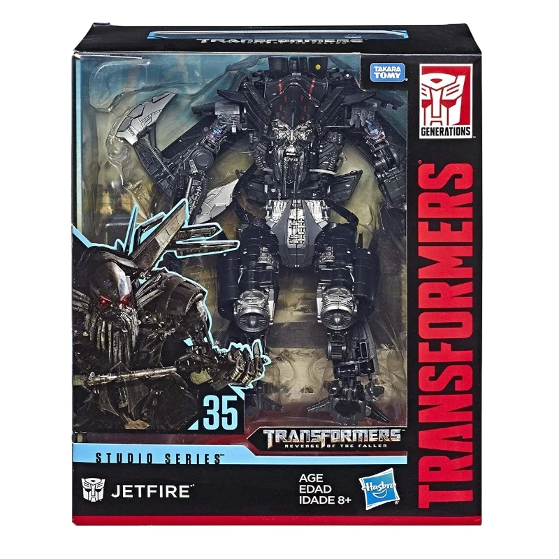 Transformers Toys Studio Series SS-35 25CM Leader Class Jetfire Classic Cybertron Autobots Action Figures Collectible Gifts