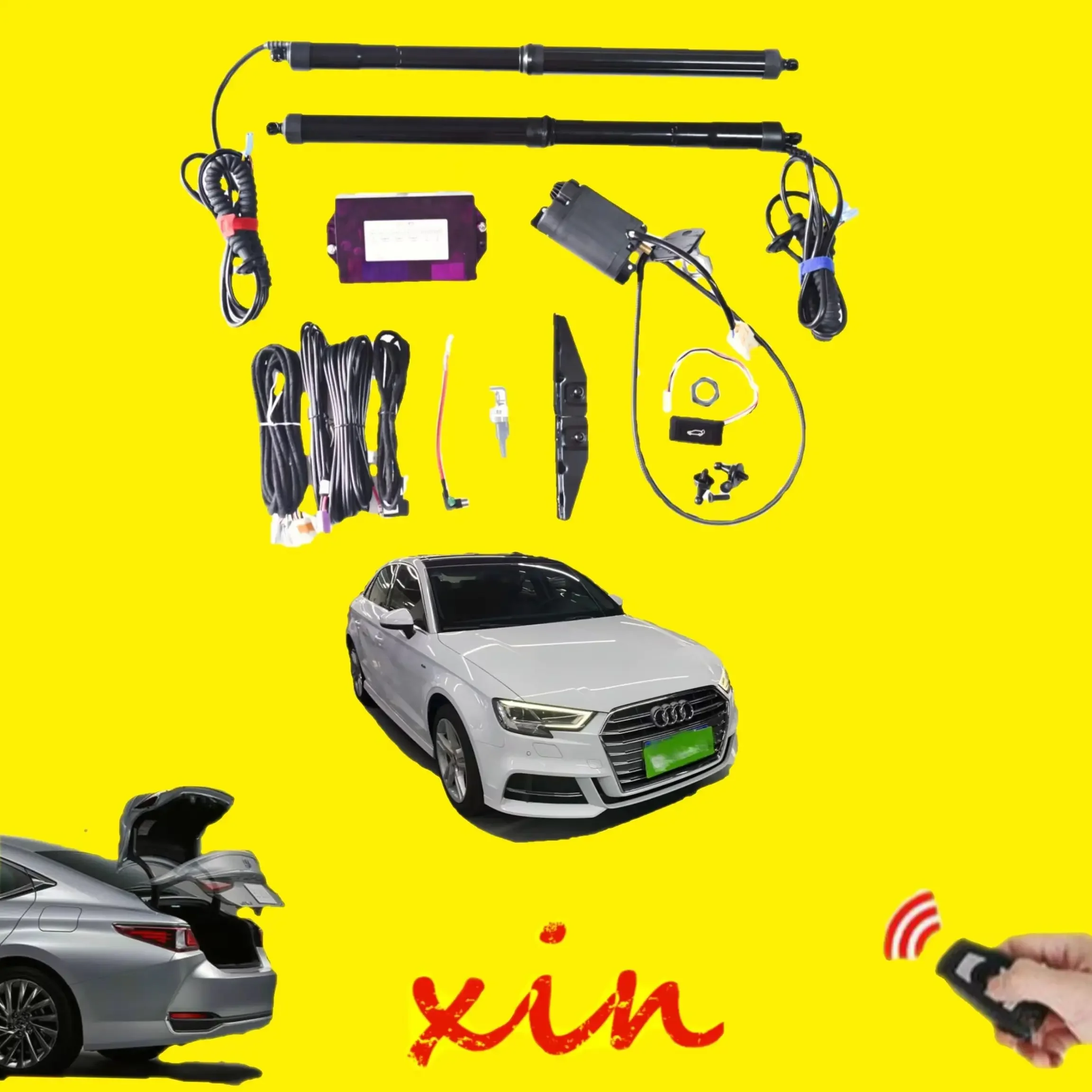 

Power electric tailgate для AUDI A3 2014-2020, автомобильный багажник, Интеллектуальная электрическая задняя дверь, подъемник, аксессуары для автомобиля