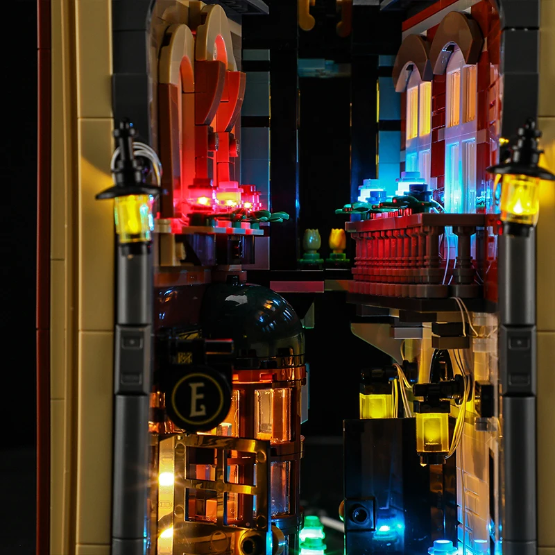 Kit de luz LED DIY para LEGO 10351 Book Nook (apenas luz LED, sem modelo de blocos)