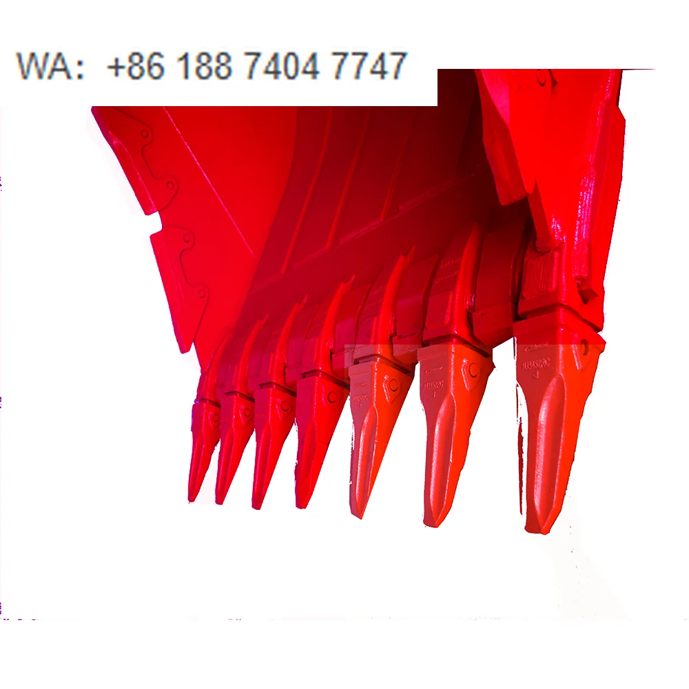 Rainbow Professional Manufacturer Wholesale Customized Excavator Attachment Thumb Bucket Q355/Q460 Material 0.1-8m Capacity