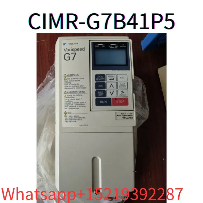 

second-hand G7 frequency converter 380V CIMR-G7B41P5 tested ok