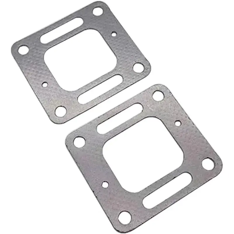 A58X-For Mercury For Mercruiser V6 V8 Bravo Exhaust Elbow Risers Gasket 4 Pack 18-0897 Replace 27-863724 27-41813