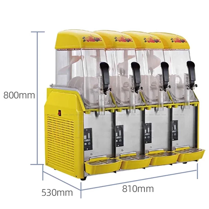 Máquina expendedora comercial de bebidas frías y batidos, dispensador de bebidas frías, 12L/24L/36L/48L, para el hogar