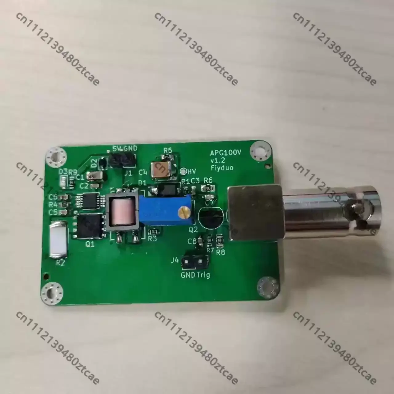 90V Fast Rise Edge Pulse Generator Module 600ps Rise Time With Internal Trigger For Signal Test
