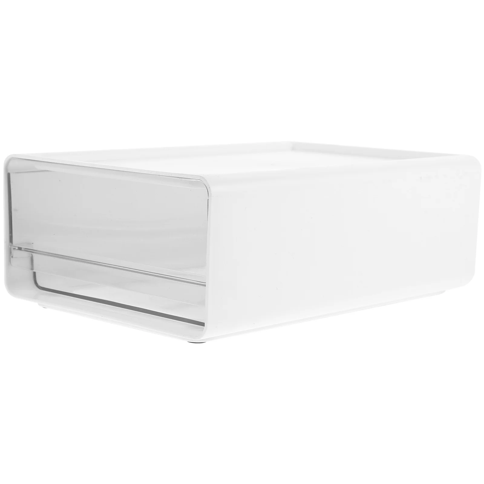 

Vanity Table Drawer Organizer Bin Desktop Makeup Document Storage Case Sturdy Multiuse Office Bathroom