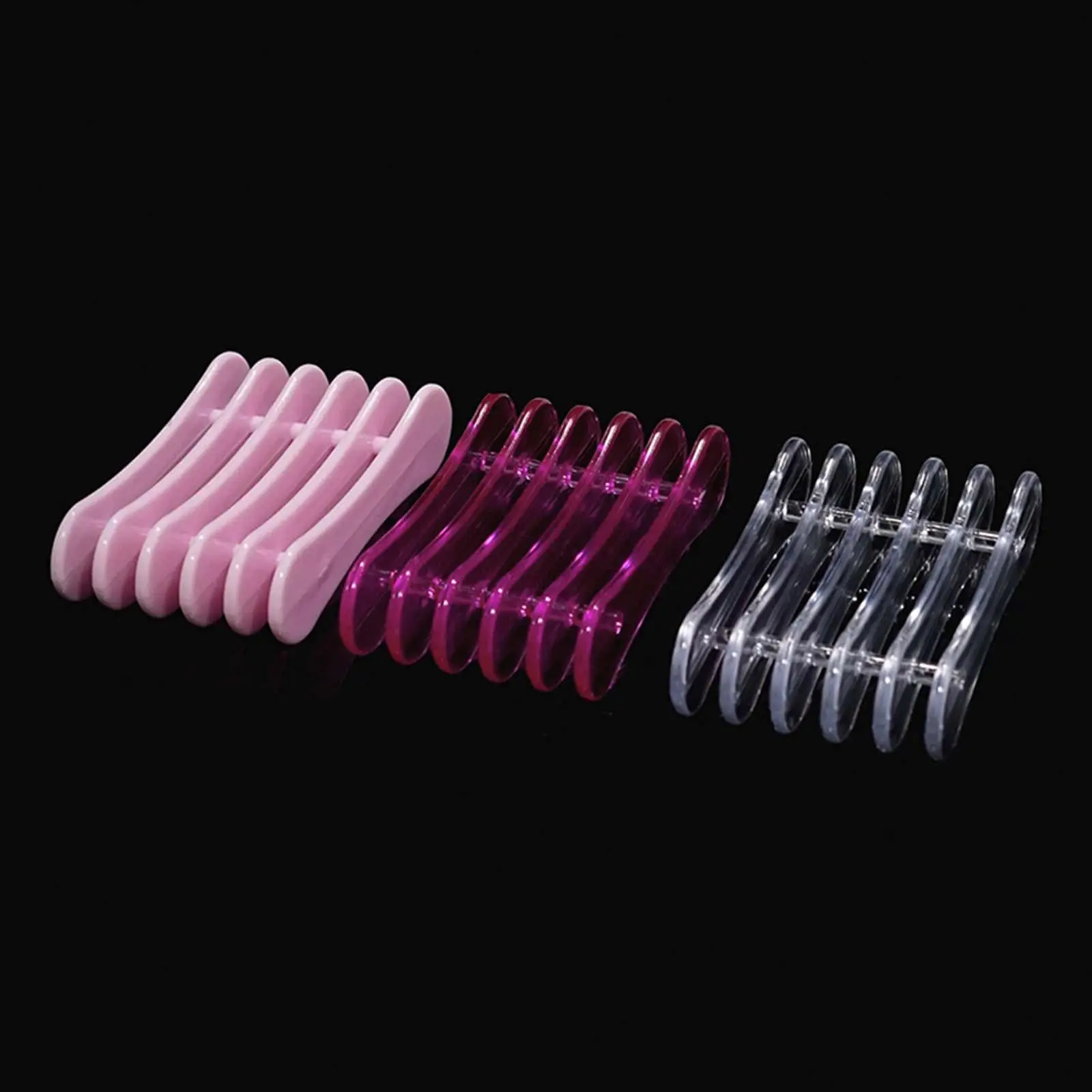 Nail Art Brush Holder Nail Brush Organiser Nail Art Pen Rest for Gel Brush Makeup Brushes Eyebrow Pencil Dotting Pens Polish Pen