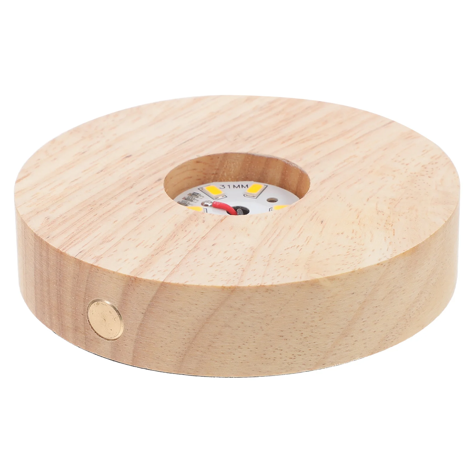 

1 set 1 Set Led Crystal Display Base Wooden Lighted Stand Usb Powered For Crystal Balls Resin Art Glowing Home Decor Stone Craft