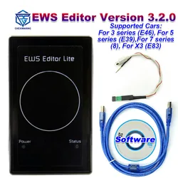 EWS Editor Key Programmer Version 3.2.0 For 3 Series E46 5 E39 7 Series E83 X5 E38 X3 E53 Z4 E85 etc EWS Editor Key Programmer