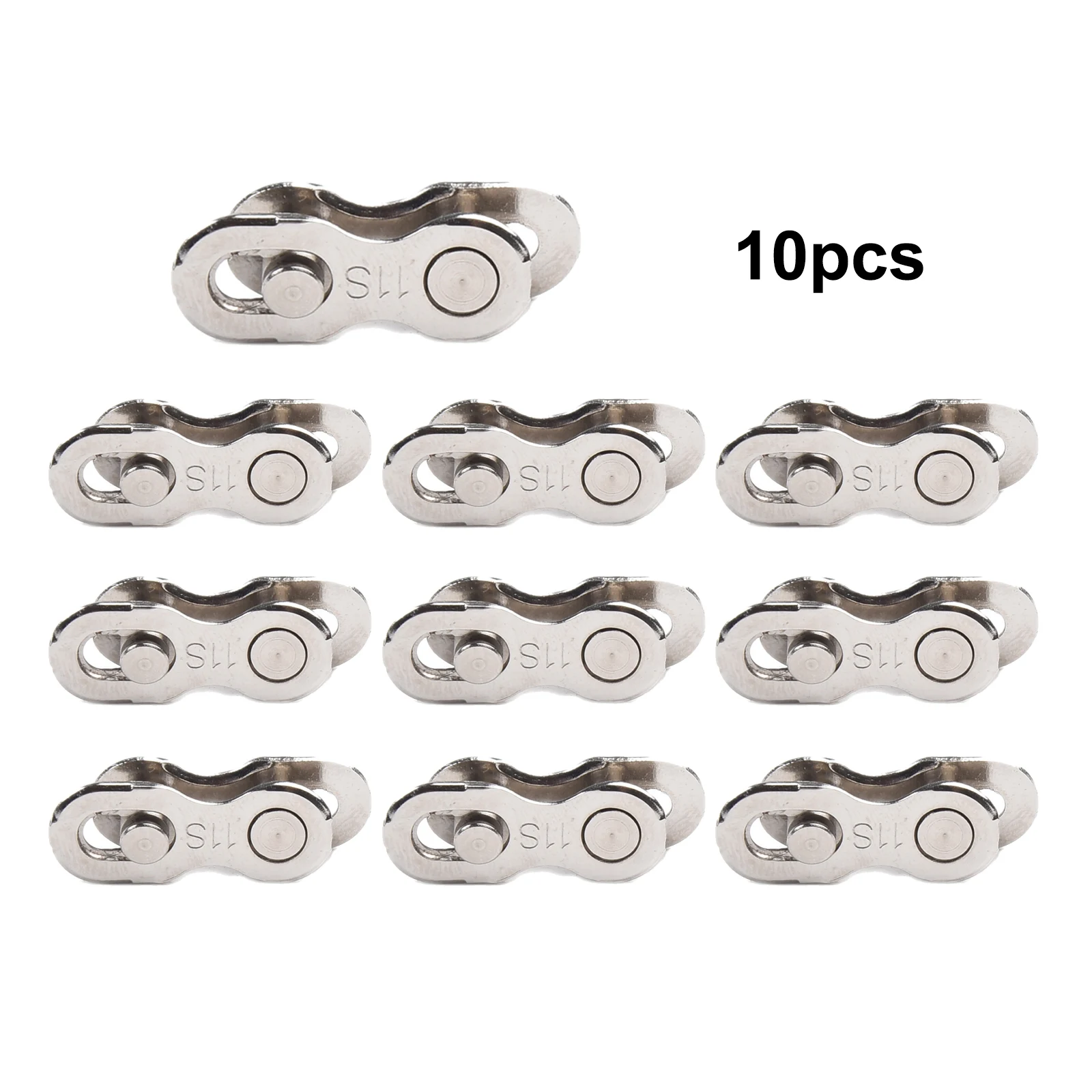 10 Pcs Bicycle Bike Single Speed Quick Chain Master Links Connector Accessories Bicycle Chain Link Connector Chain