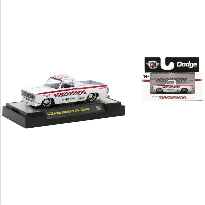 

M2 Machines 1/64 Игрушечная модель из сплава 1972 года Dodge Adventurer 150 на заказ