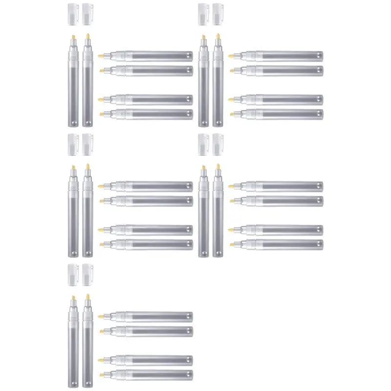 

30 пустых заполняемых пустых маркеров для рисования, многоразовых маркеров для рисования, маркеры для граффити с тонким кончиком, акриловые маркеры