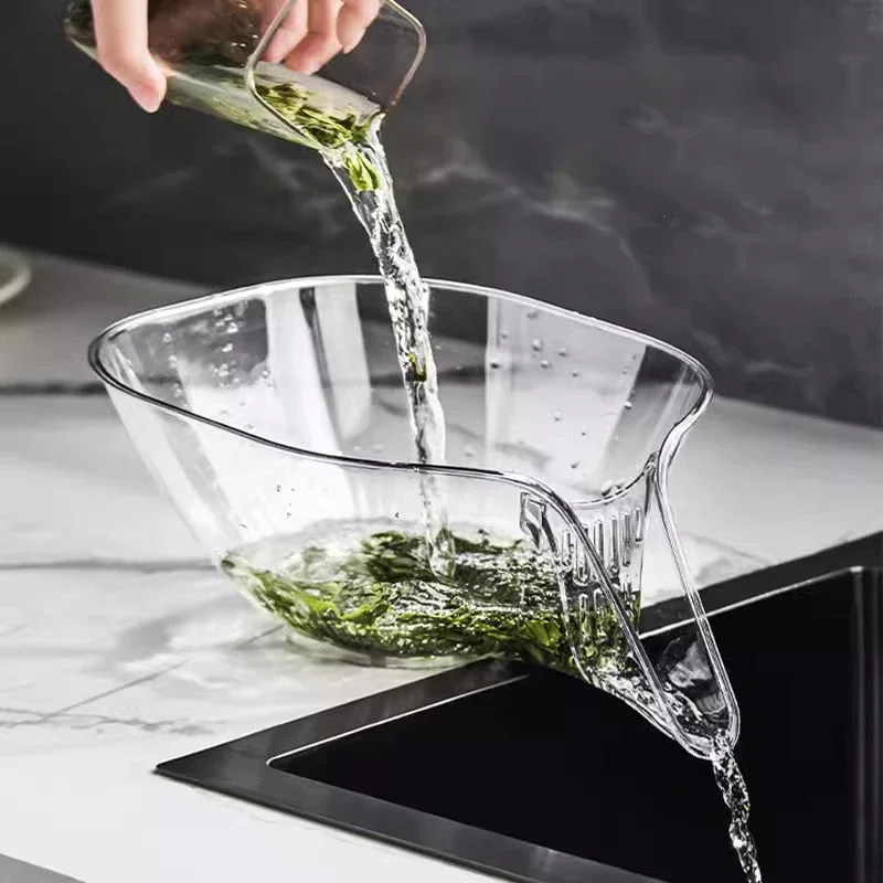 Kitchen Sink Drain Basket Multi-purpose Kitchen Storage Drain Basket Vegetable Fruit Washing Strainer Bowl Kitchen Accessories view 2