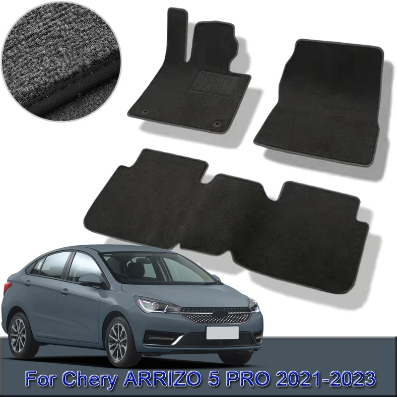 

For Chery ARRIZO 5 PRO 2021-2023 Custom Car Floor Mats Waterproof Non-Slip Floor Mats Interior Carpets Rugs Foot Pads Accessory