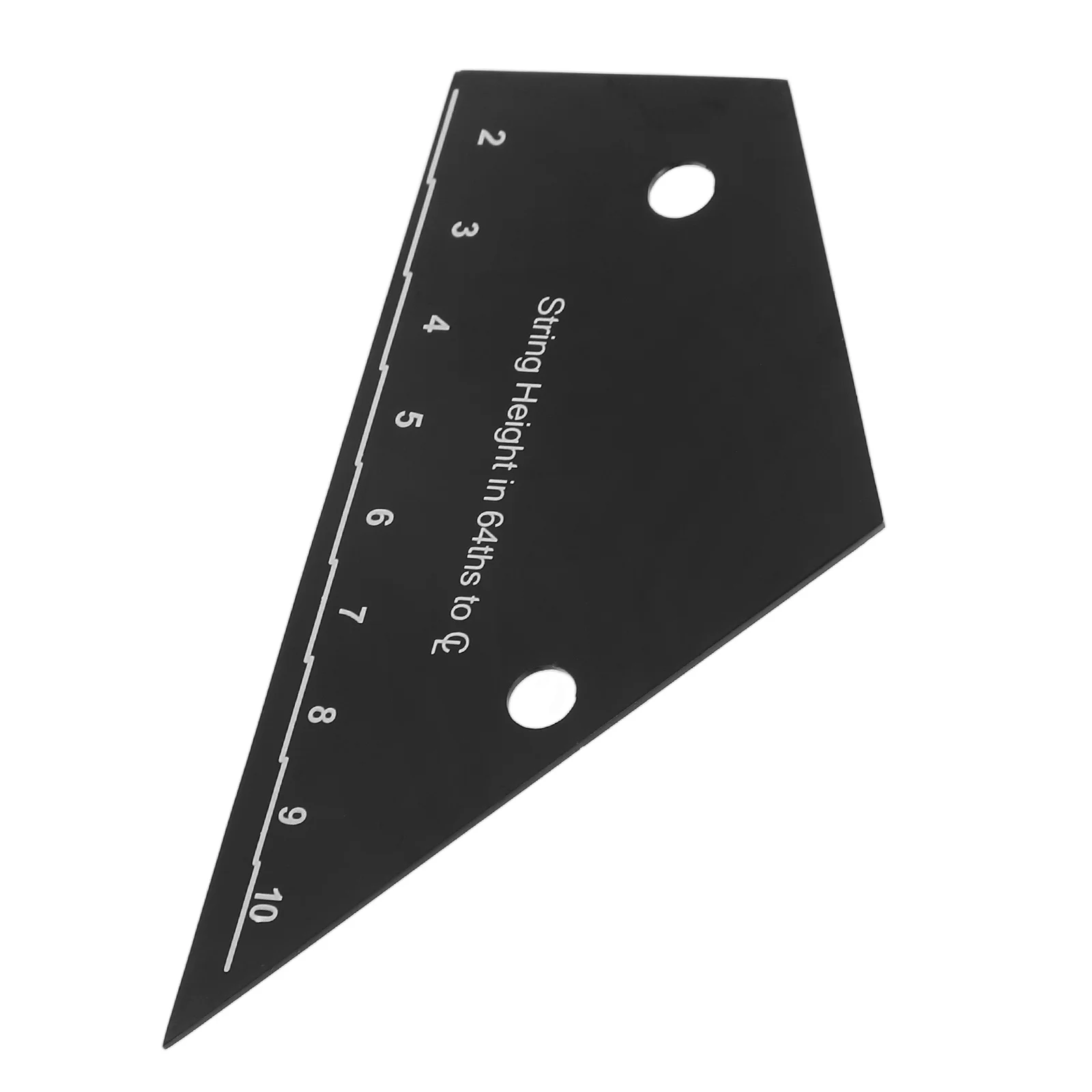 

Guitar Measuring Ruler Black Precision Tool Electric Bass Strings Action Gauge Stainless Steel Luthier Supplies Kit String