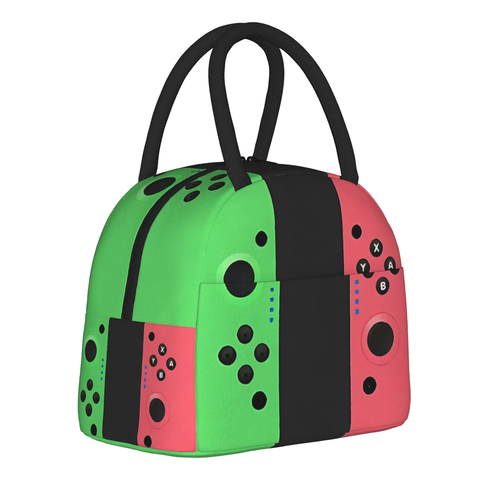 Games Console Handheld Gamer Tote Thermal Cooler Bag Controller Reusable Insulated Lunch Bag Unique Design Container Box Outdoor