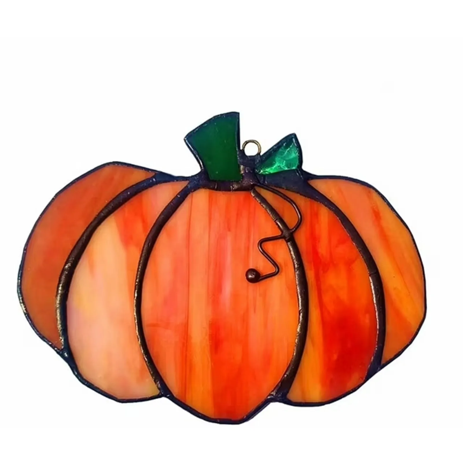 Halloween Cute Pumpkin Hanging Ornament Autumn Decor Trending Smiling Face Suncatcher Popular Outdoor Garden Decoration 2026