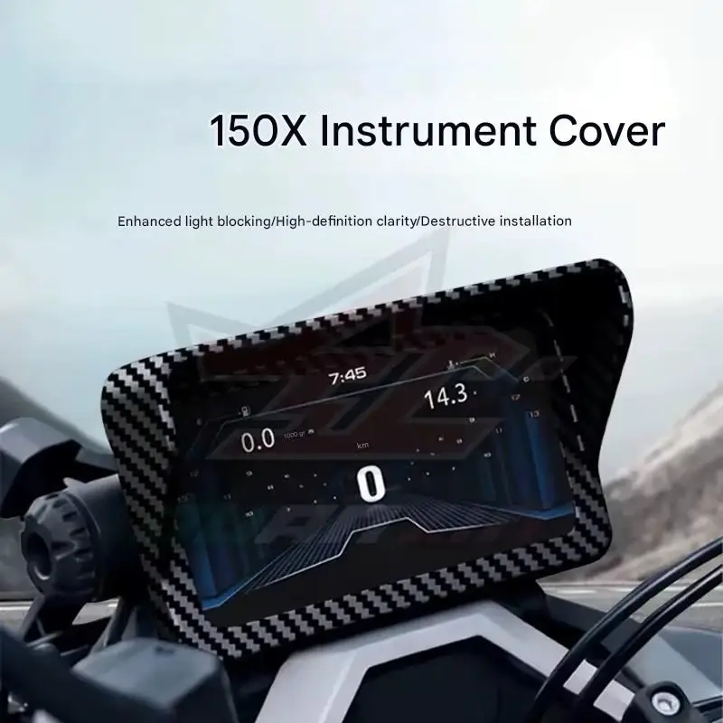 For 2026 ZONTES 150X dashboard sunshade, reflective and light-blocking screen protector.