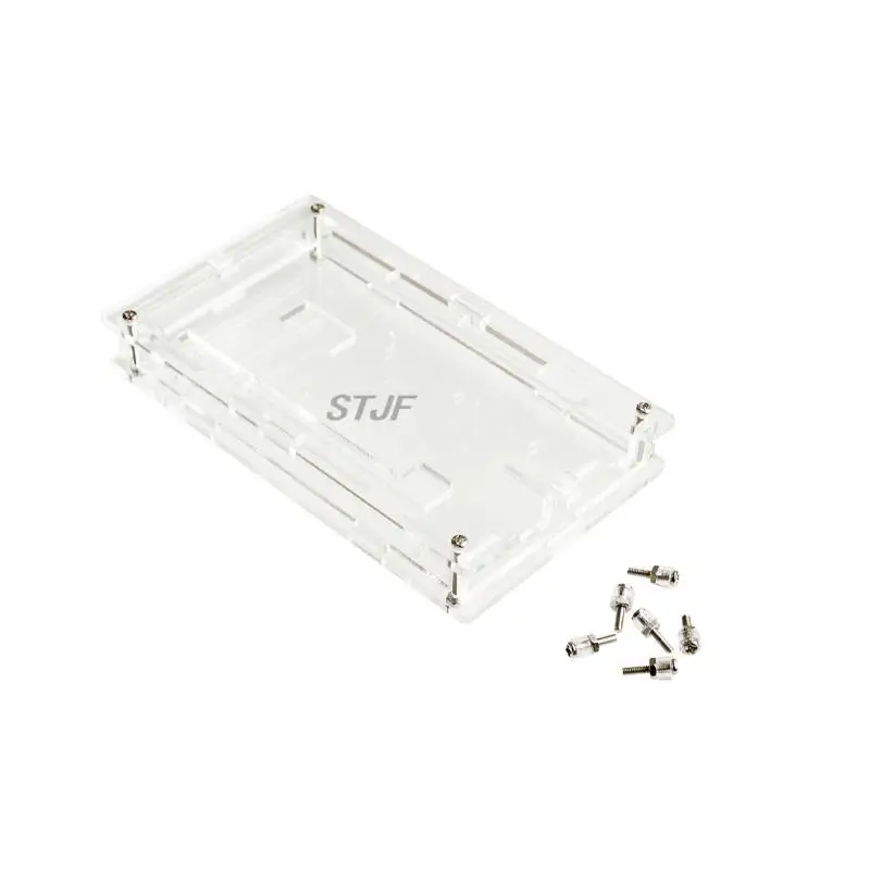 Enclosure Transparent Gloss Acrylic Box Compatible for arduino Mega 2560 R3 Case