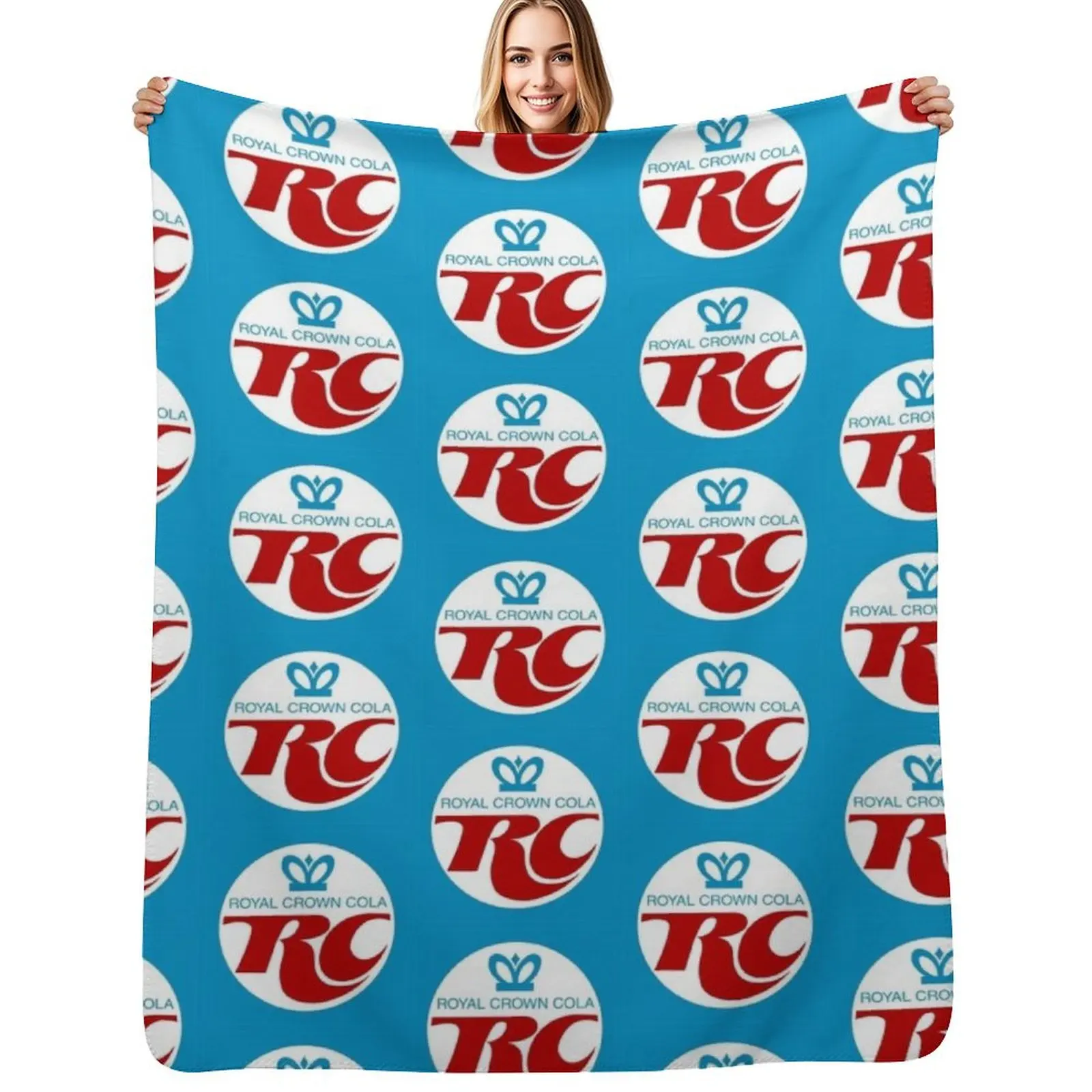 

RC Cola Throw Blanket Color Fast Cozy Throw Blanket