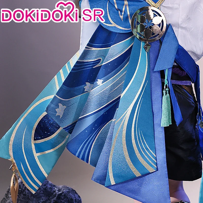 IN STOCK Wanderer Scaramouche Cosplay Game Genshin ImpactingsbnDoki-SR Upgraded Wanderer Wig Cosplay Hat Men Costume S-3XL