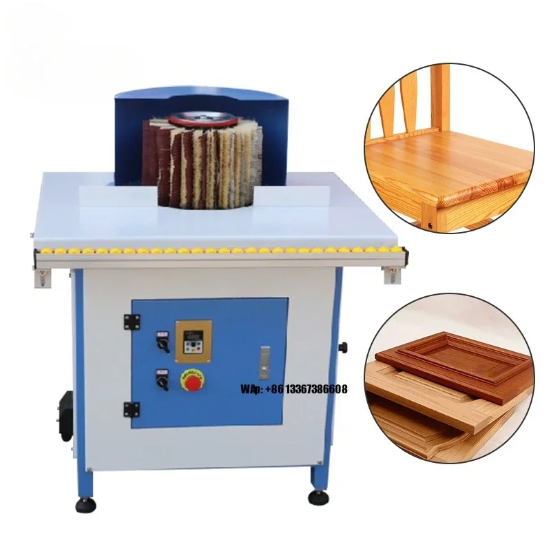 Single-Head Wood Surface Grinding Machine with Beautiful Cutting Easy Operate Accurate Featuring New Motor Core Component
