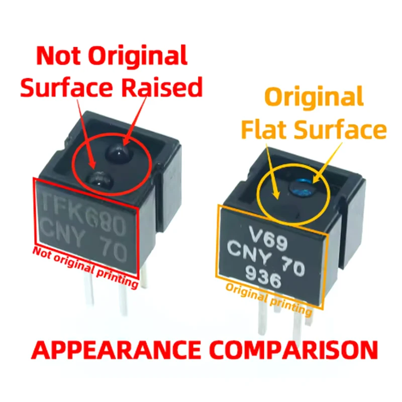 10pcs CNY70 Reflective Optical Sensor with Transistor Output DIP-4 CNY7 CNY 70 original
