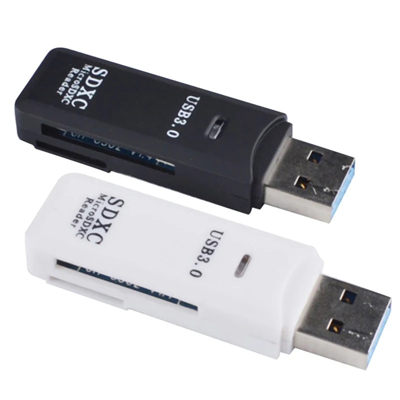 Micro SD TF Memory Card Reader, USB 3.0, 2 em 1, Conversor de Extensão, Celular, PC, Laptop, 1Pc