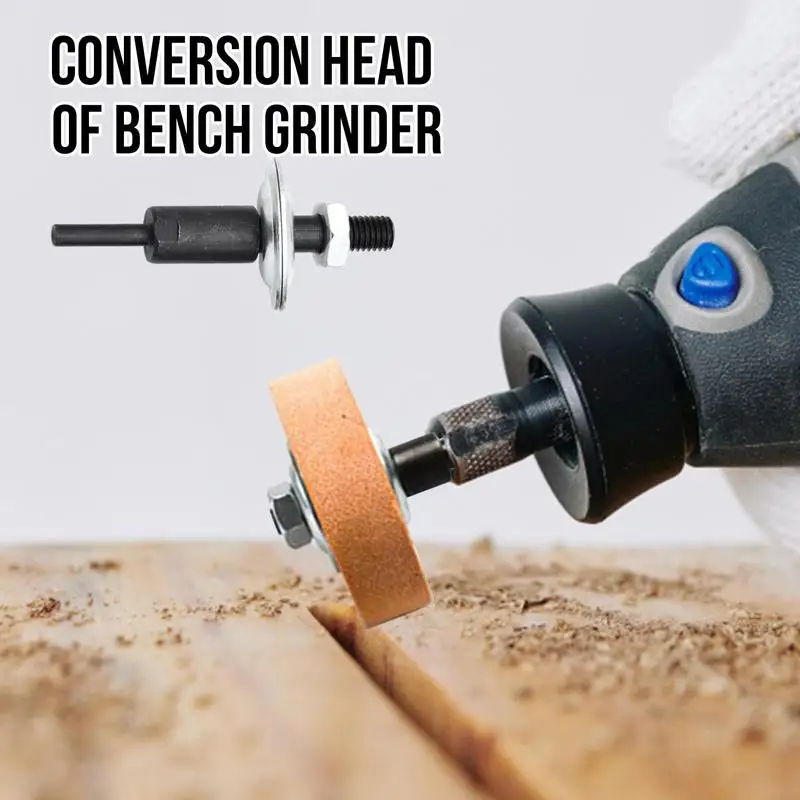 Drill Arbor Adapter Safe Electric Drill Adapter Polishing Wheel Small Size Multi-Purpose Polishing Accessories Efficient
