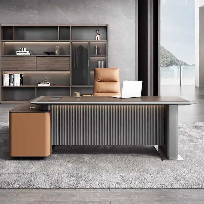 Modern Aesthetic Office Desk Drawers Wood Best Conference Luxury Office Desk Corner Laptop Escritorios De Oficina Furniture