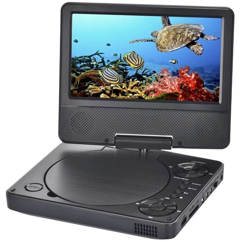 

High definition mobile dvd player portable universal disc player U disk mp4 playback high-end version