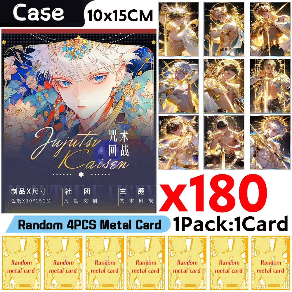 

Wholesale Fanxing Club Jujutsu Kaisen Collection Cards Japanese Anime Booster Box Tcg Card Toy Hobbies Gifts