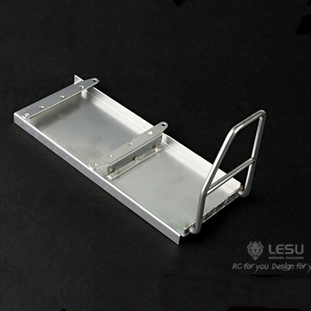 

Педаль из нержавеющей стали, обновленная металлическая для 1/14 Tamiya RC трактор Hino700, игрушечная модель с дистанционным управлением, грузовик с прицепом