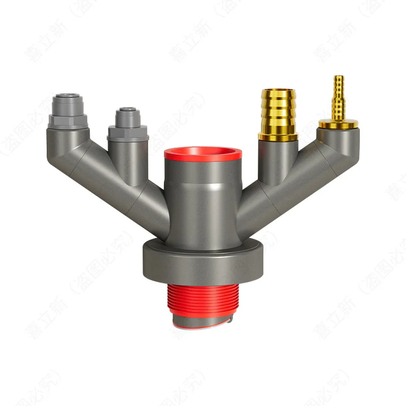 

Sewer pipe tee sink vegetable basin water purifier multi-functional drainage joint deodorant artifact