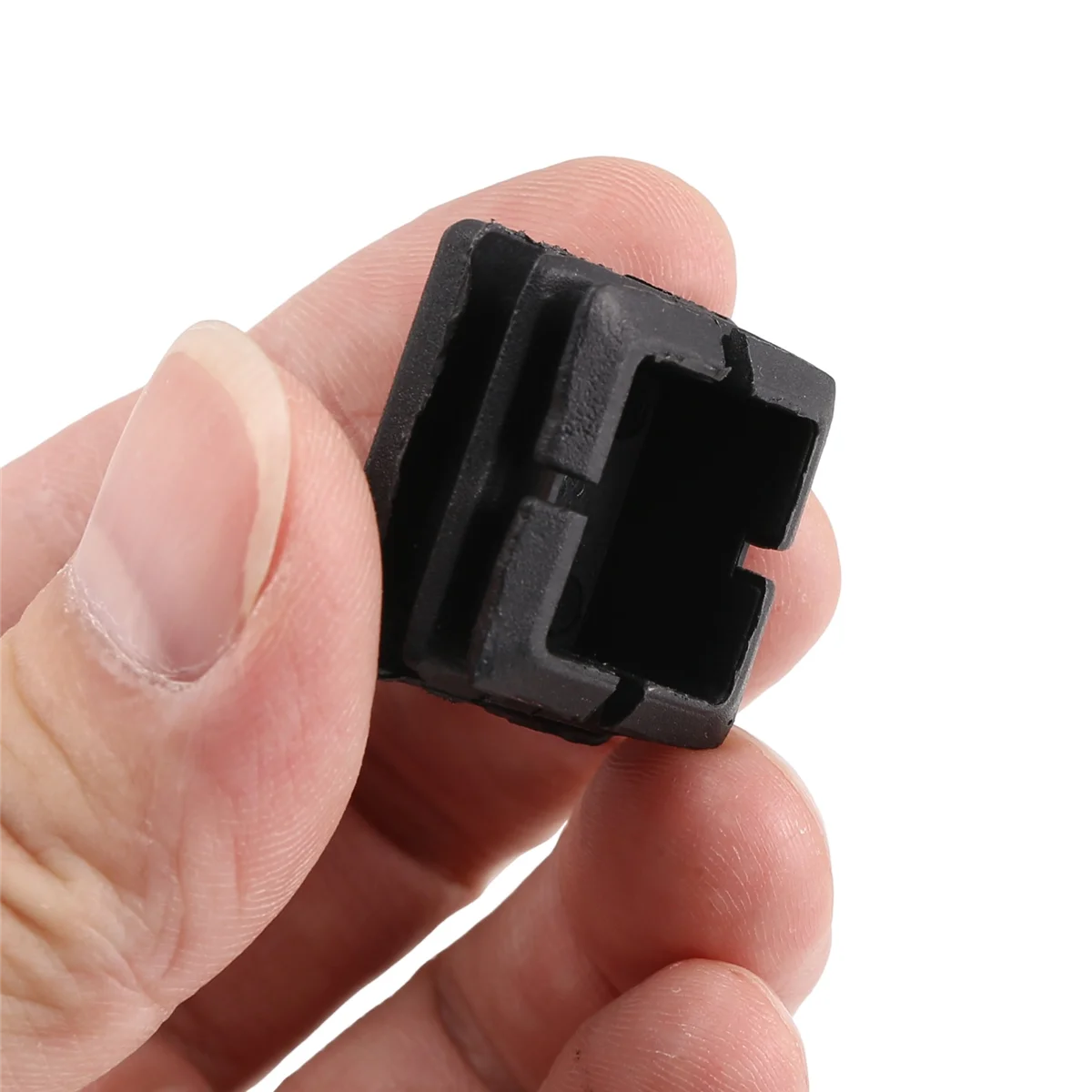 【Price-Drop!】200Pcs 1 Inch Square Tube End Cap Plastic Plugs Tube End Caps Post Pipe Cap Cover Tubing Insert Chair Glide Plugs