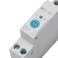 Smart Home WIFI DIN Switch for Remote Control via For Tuya App Energy Monitoring Circuit Breaker with Multiple Timing Modes