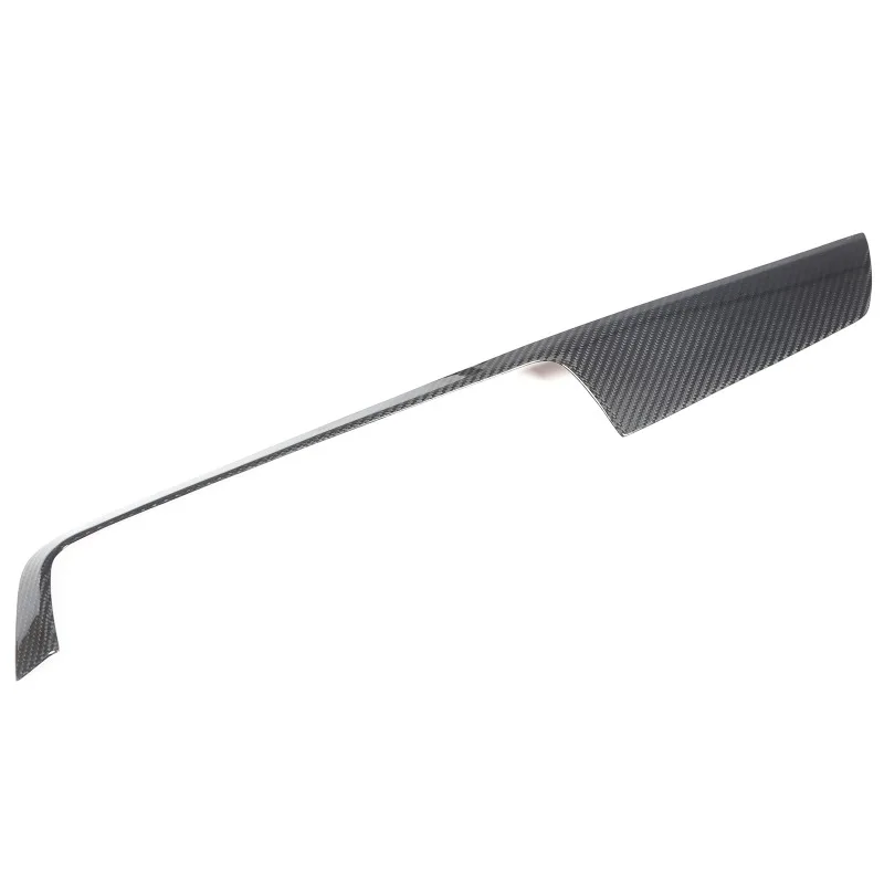 Tira de Panel embellecedor de consola central de fibra de carbono Real para BMW 2017-2019 importado 1/2 Series F20 F21 F22 F23 accesorios de coche