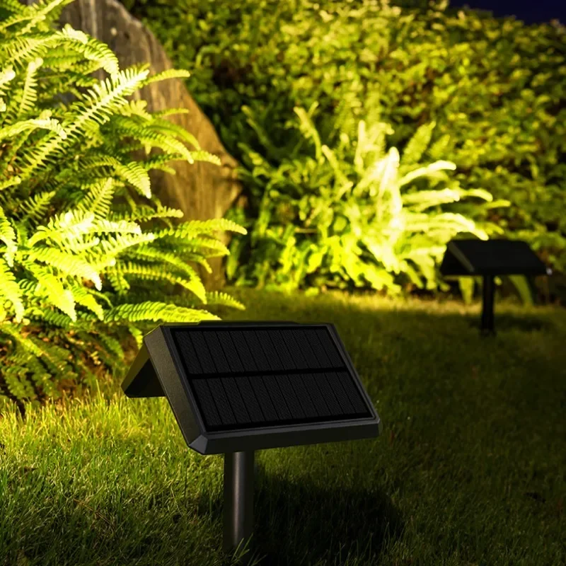 30leds rgb luz solar ao ar livre paisagem holofotes mudança de cor 2 em 1 sem fio à prova dwireless água lâmpada de parede solar pátio jardim