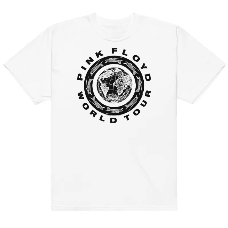 2026 New Spring & Summer Men's Hip Hop Y2K Fashion T-Shirt Printed With Pink Floyd Rock Band Album Patterns T-shirt
