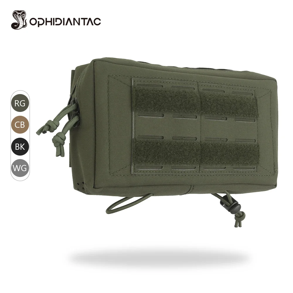 

OPHIDIANTAC 2-в-1 Многофункциональный подсумок MOLLE с волшебной застежкой для тактического снаряжения и плитоносителей