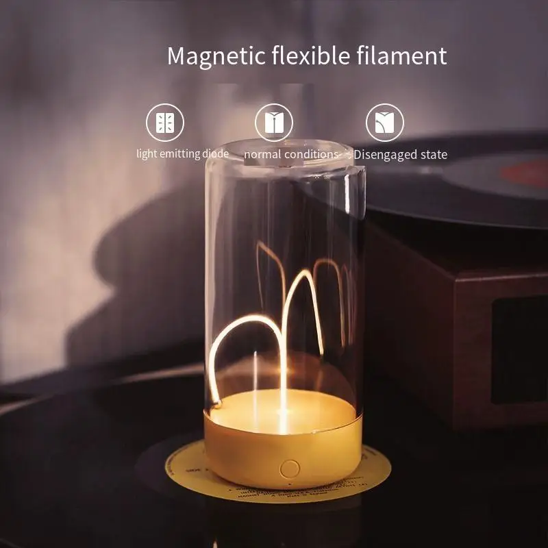 Augelight magnetic nightlight bedroom esports room atmosphere lamp creative table lamp bedside decoration breathing light