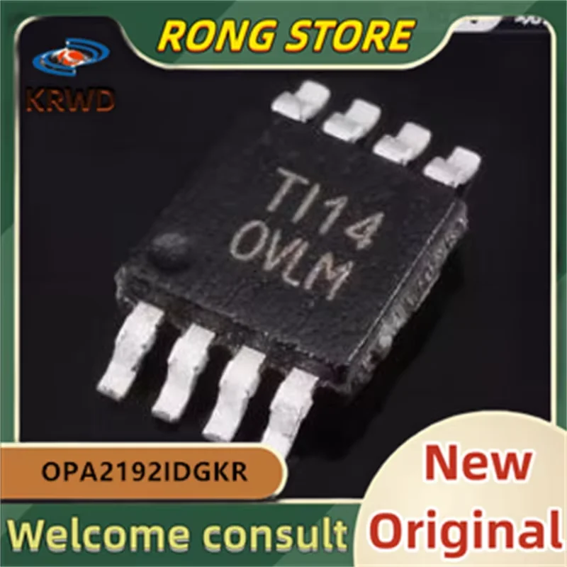 (5PCS/20PCS) OVLM New and Original Chip IC VSSOP-8 OPA2192IDGKR OPA2192IDGKT OPA2192IDGK OPA2192IDG OPA2192ID OPA2192I