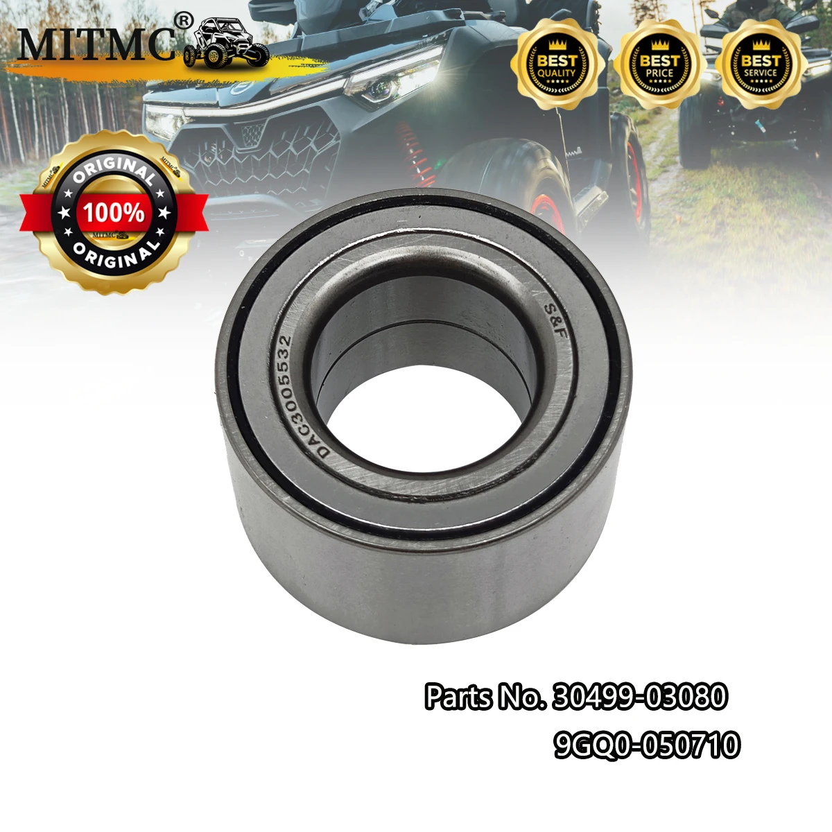 

Оригинальный подшипник ступицы для CF 450 500 600 800 ATV UTV X5 X6 X8 Cforce QUAD DAC3055W 30499-03080 9GQ0-050710